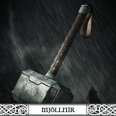 Mjölnir: El Poderoso Martillo de Thor - VIKIINGOS®