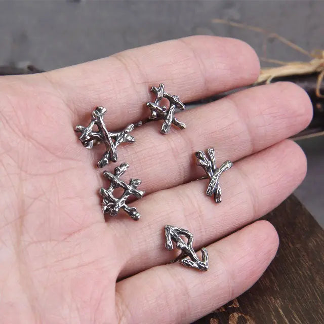 5pcs Viking Runes Earring for Men - Viking Heritage Store