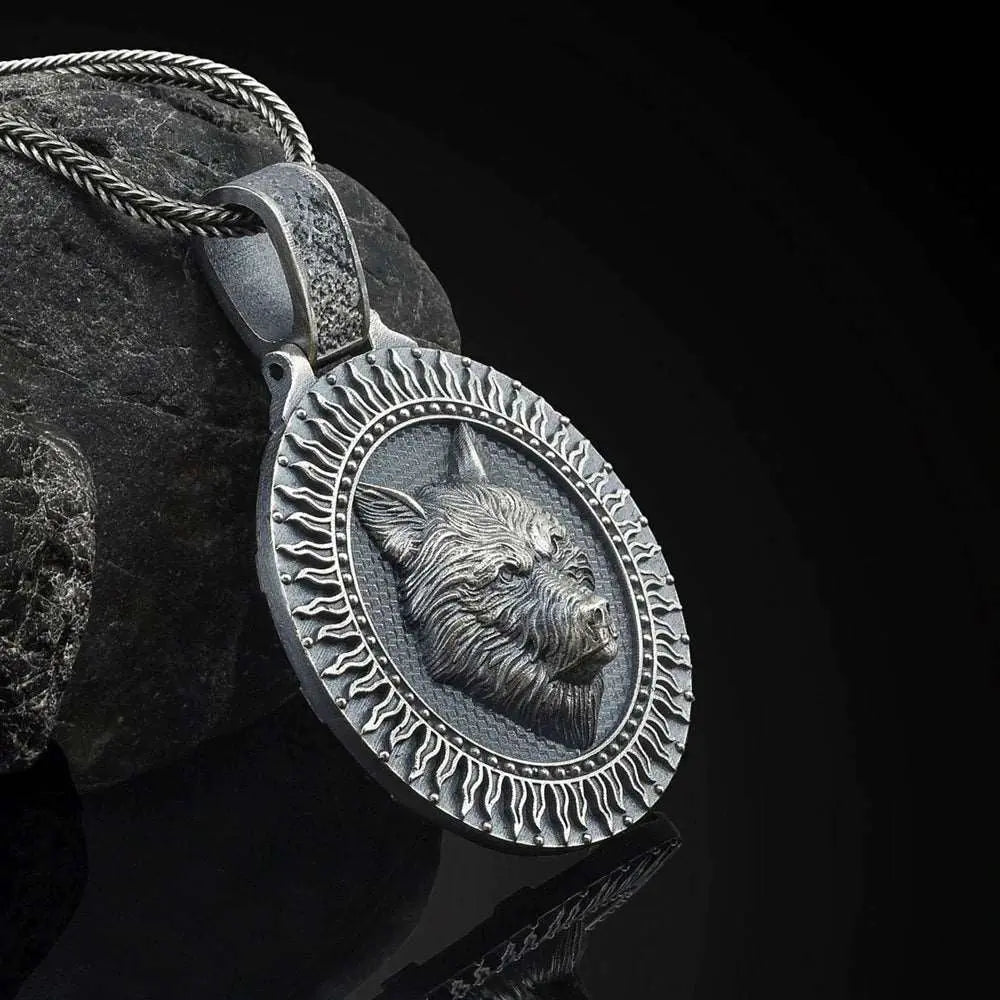 Fenrir Necklace - Viking Heritage Store