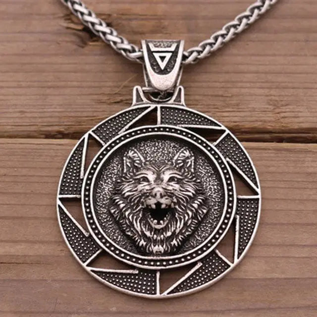 Fenrir Necklace - Viking Heritage Store