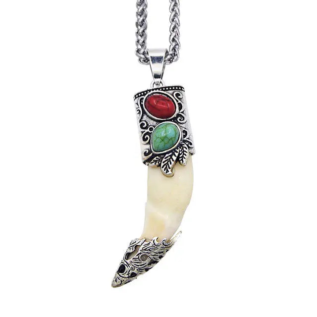 Fenrir Teeth Necklace - Viking Heritage Store