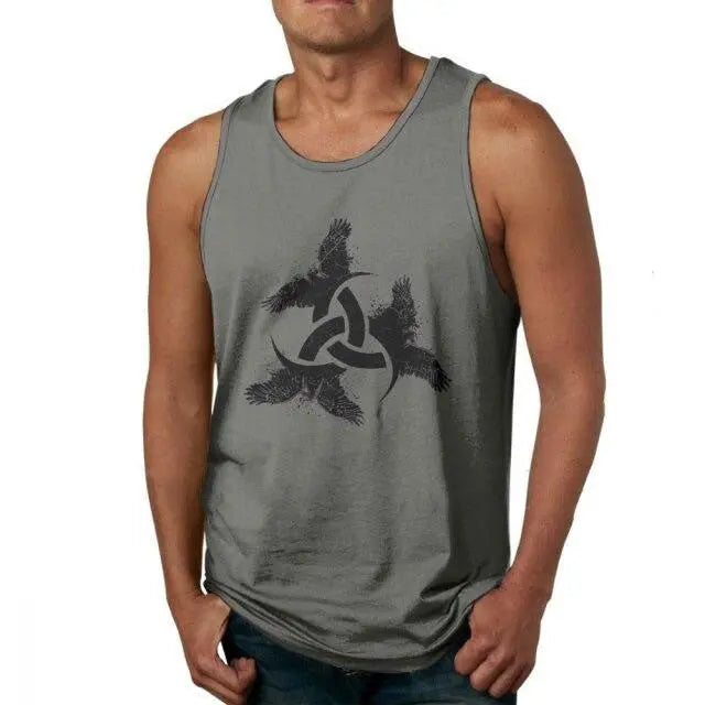 Horn Of Odin Tank Top - Viking Heritage Store