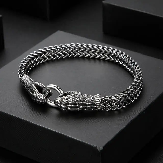 Jörmungand Bracelet - Viking Heritage Store