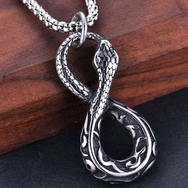 Jörmungand Necklace - Viking Heritage Store