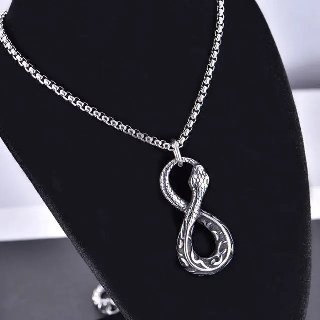 Jörmungand Necklace - Viking Heritage Store