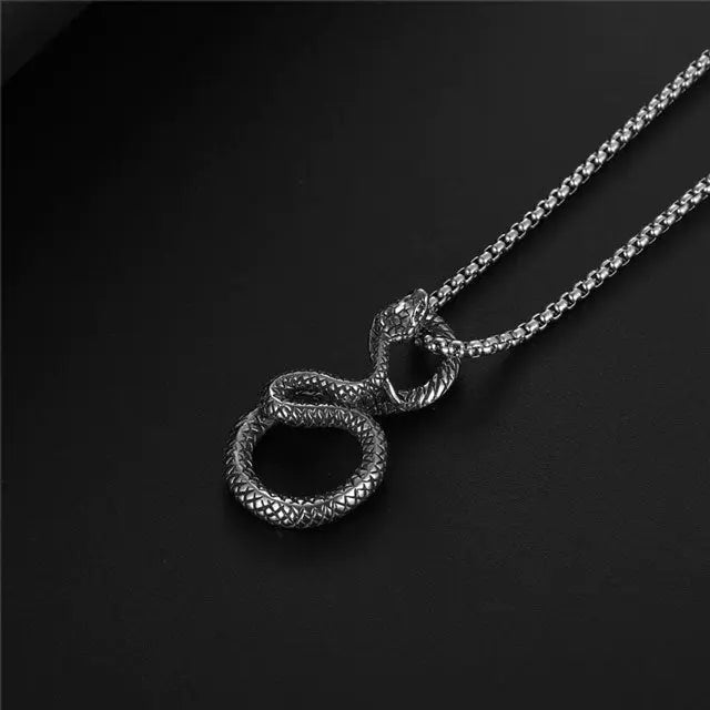 Jörmungand Necklace - Viking Heritage Store