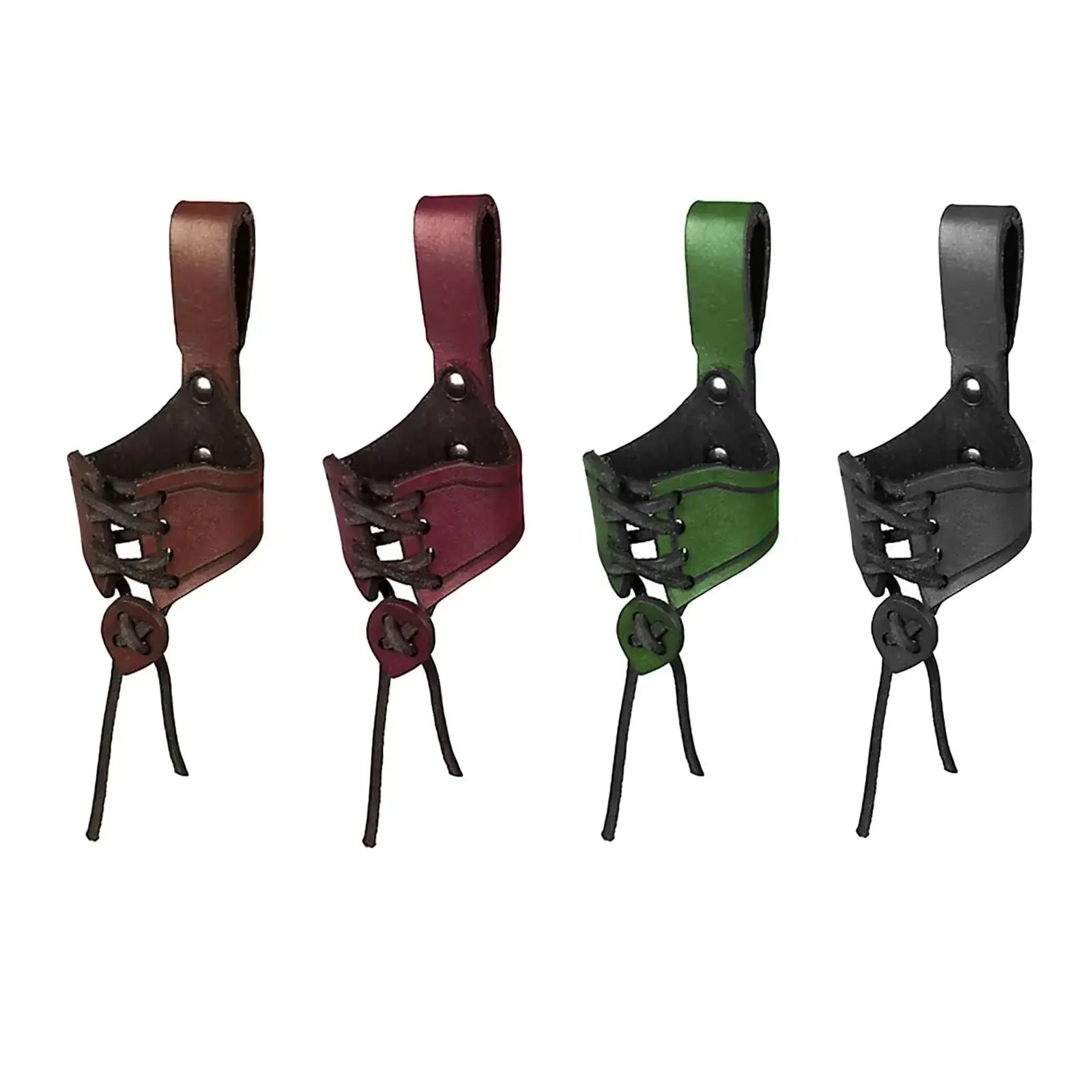 Leather Drinking Horn Holder-Viking Heritage Store