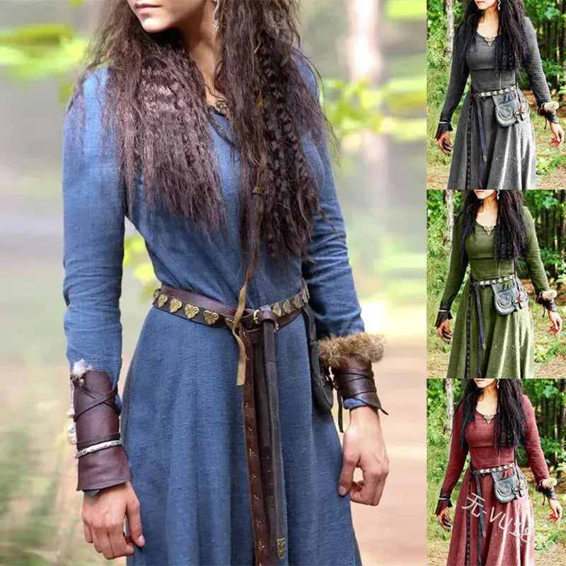 Viking Dress with long Sleeves