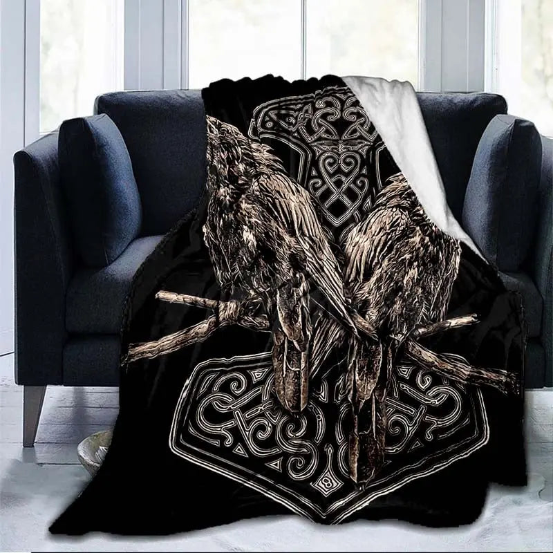 Nordic Wool Blanket - Viking Heritage Store