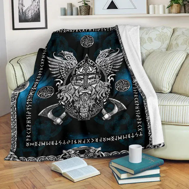 Odin Blanket - Viking Heritage Store