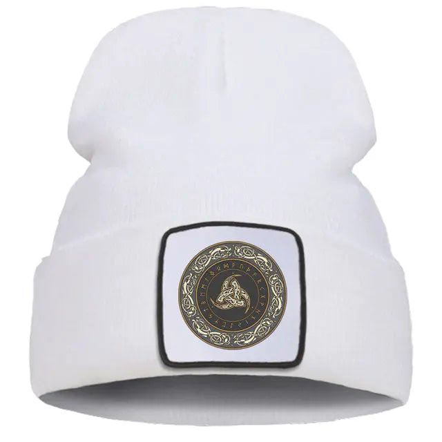 Odin Triple Horn Beanie - Viking Heritage Store