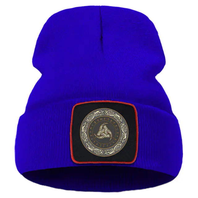 Odin Triple Horn Beanie - Viking Heritage Store