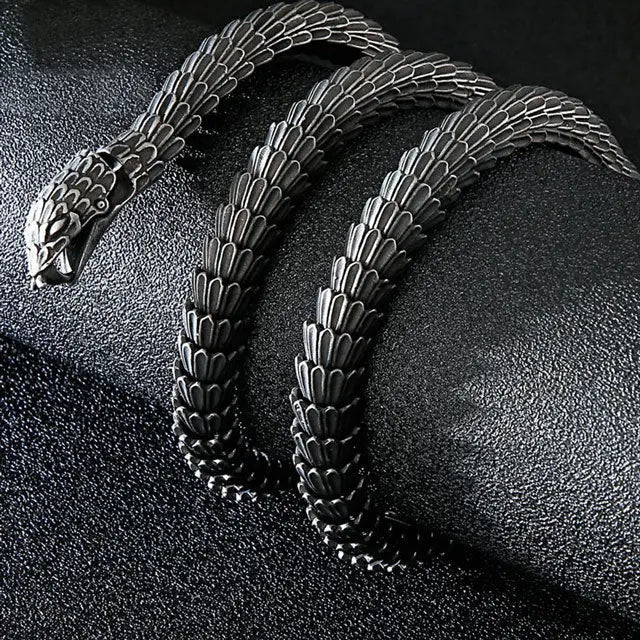 Ouroboros Necklace - Viking Heritage Store