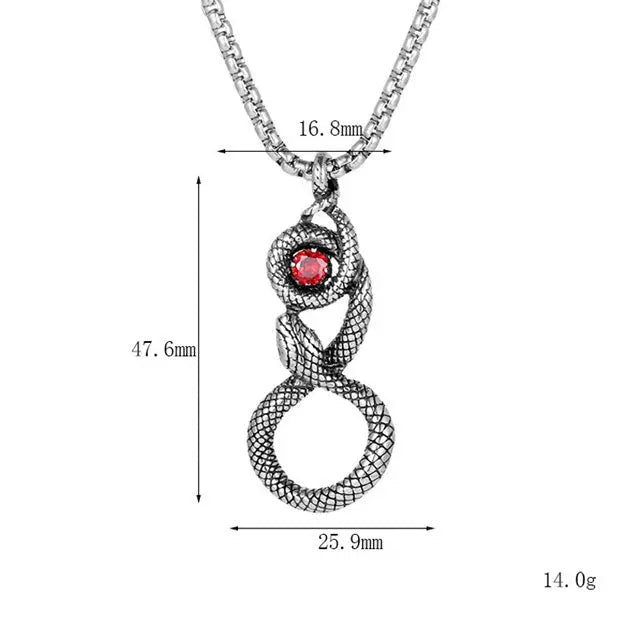 Ouroboros Necklace - Viking Heritage Store