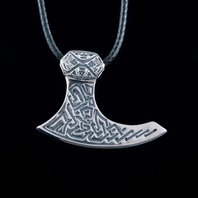 Silver Axe Pendant - Viking Heritage Store