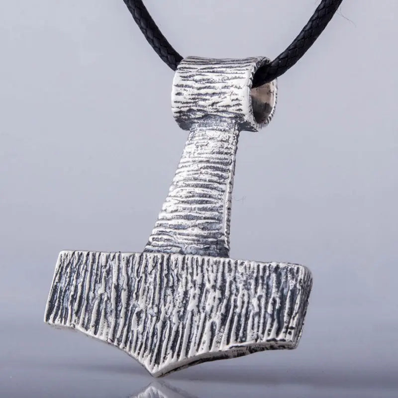 Silver Thor Pendant - Viking Heritage Store
