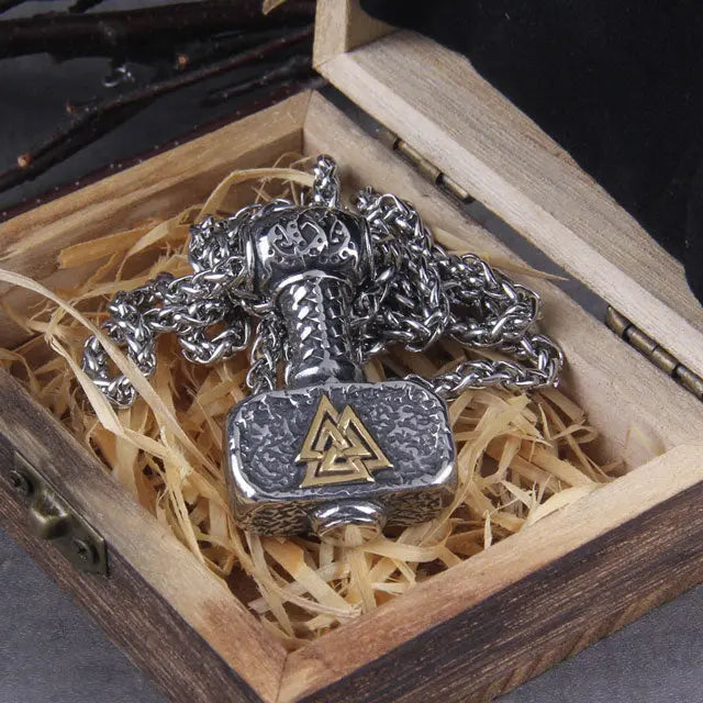 Thor Hammer Necklace - Viking Heritage Store