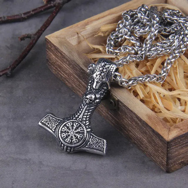 Thor's Hammer Necklace - Viking Heritage Store