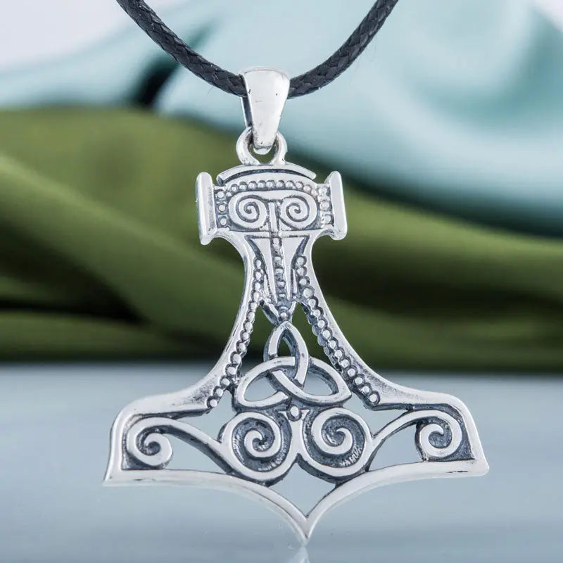 Thor's Hammer Urn Necklace - Viking Heritage Store
