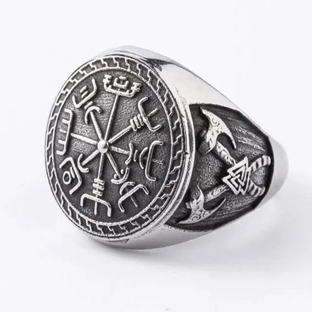 Vegvisir Ring - Viking Heritage Store