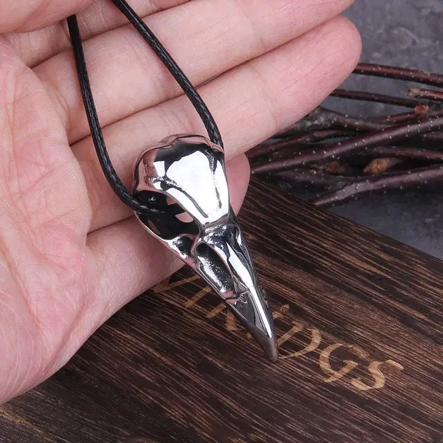 Viking Raven Necklace - Viking Heritage Store