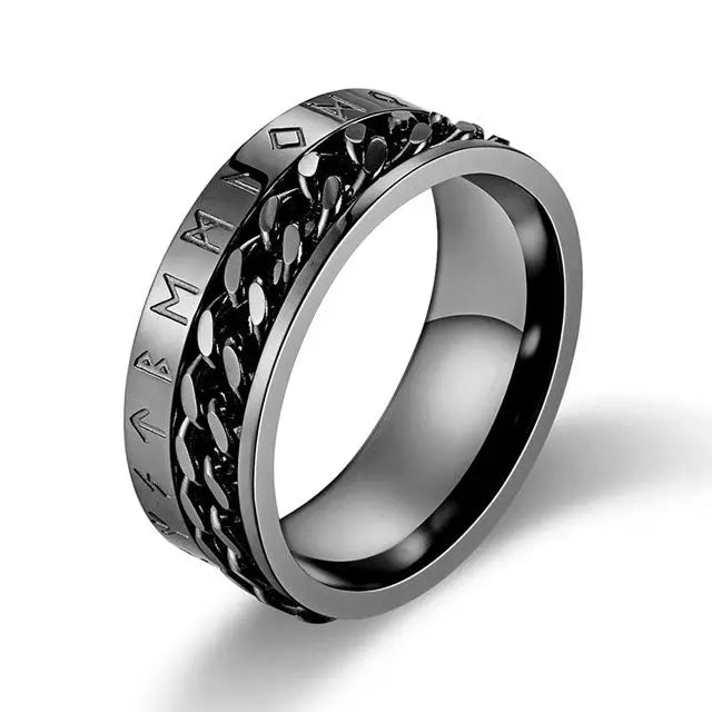 Viking Runes Ring - Viking Heritage Store
