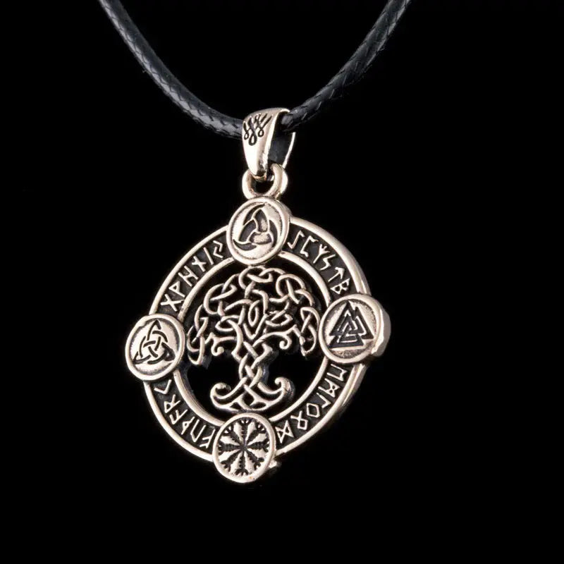 Viking Tree Of Life Necklace (Bronze) - Viking Heritage Store