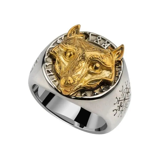 Wolf Ring - Viking Heritage Store