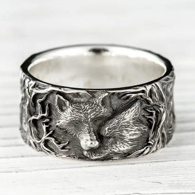 Wolf Rings for Couples - Viking Heritage Store
