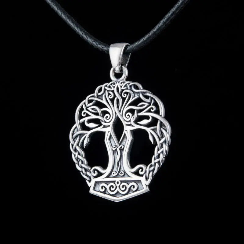 Yggdrasil Necklace (Silver) - Viking Heritage Store