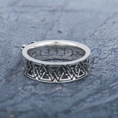 Viking Engagement Ring (Silver) - Viking Heritage Store