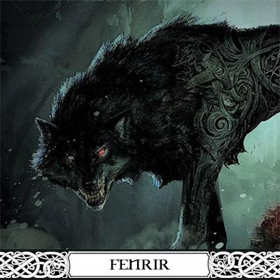 Fenrir THE GIANT WOLF OF DESOLATION AND THE END OF TIME!