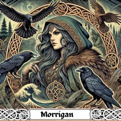 Morrigan's Runes Who is Morrígan? The Irish Goddess - Viking Heritage Store