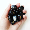 Premium Set of Black Obsidian Runestones