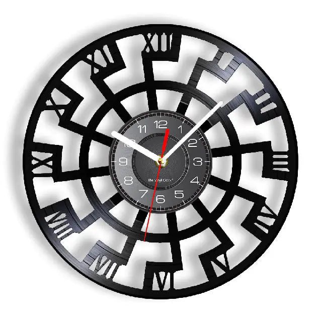 Black Sun Clock - Viking Heritage Store