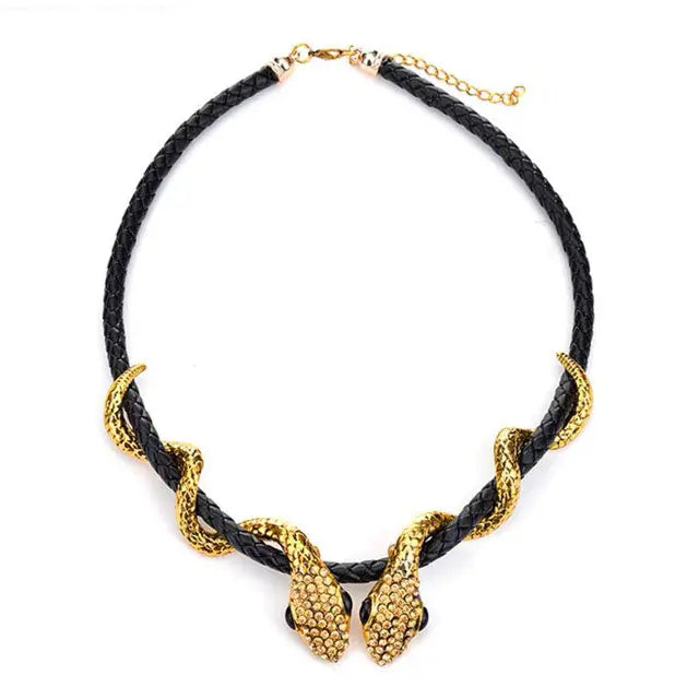 Double Snake Chain Necklace - Viking Heritage Store