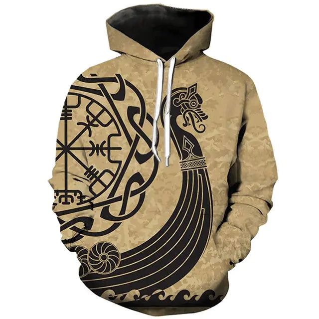 Drakkar Hoodie - Viking Heritage Store