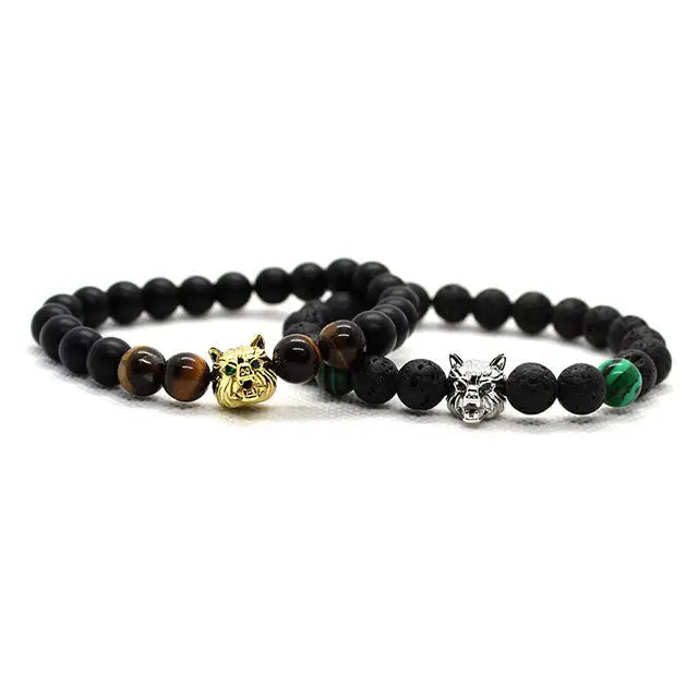 Fenrir Beaded Bracelet - Viking Heritage Store