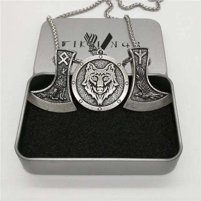 Fenrir Necklace - Viking Heritage Store
