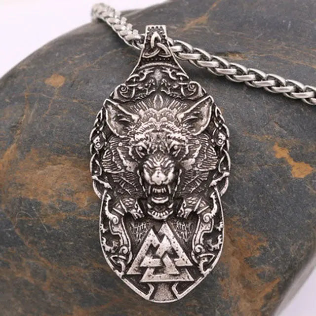 Fenrir Necklace - Viking Heritage Store