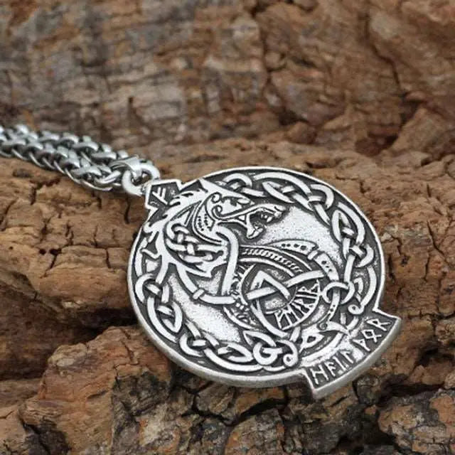 Fenrir Necklace - Viking Heritage Store