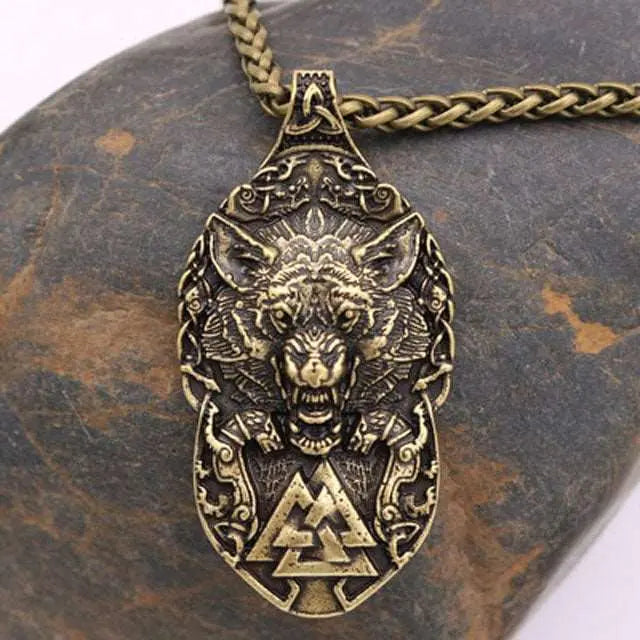 Fenrir Necklace - Viking Heritage Store