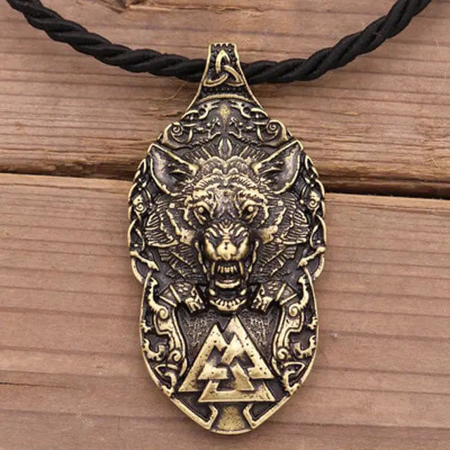 Fenrir Necklace - Viking Heritage Store