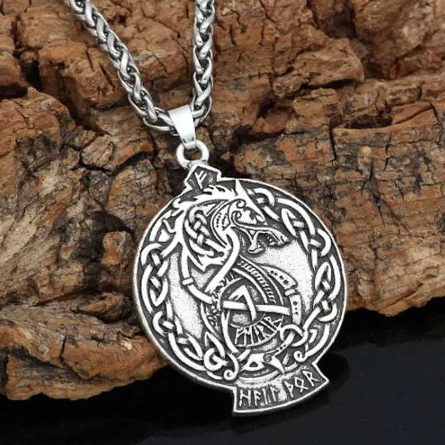 Fenrir Necklace - Viking Heritage Store