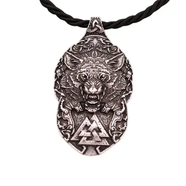 Fenrir Necklace - Viking Heritage Store