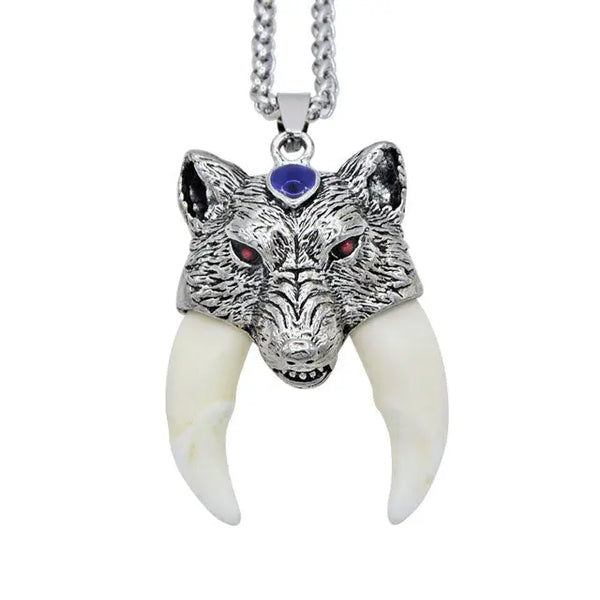 Real Wolf Tooth Pendant | Viking Heritage - Viking Heritage Store