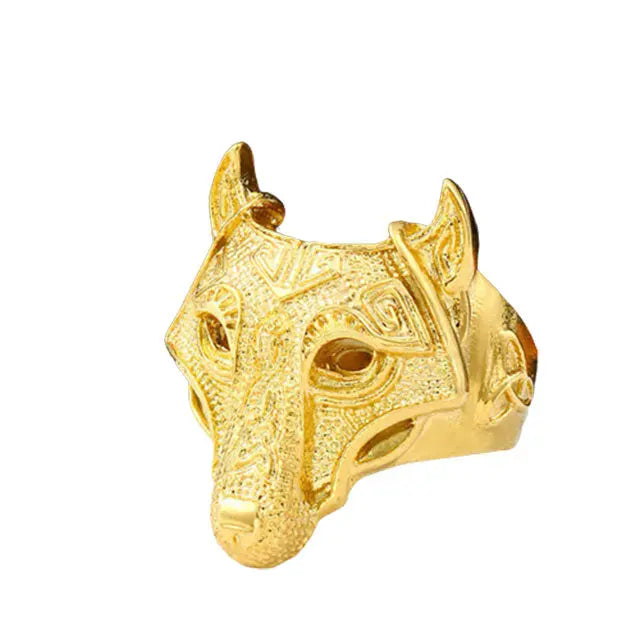 Gold Geri Ring - Viking Heritage Store