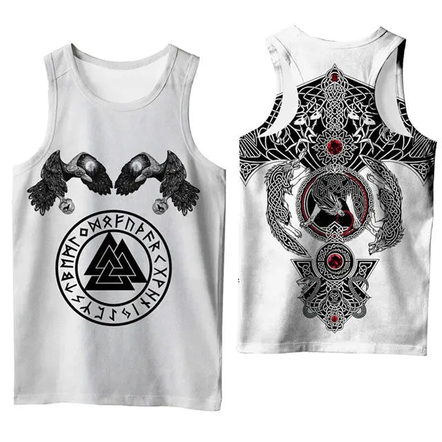 Hugin and Munin Tank Top - Viking Heritage Store
