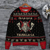 Viking Ugly Christmas Sweater Valhalla