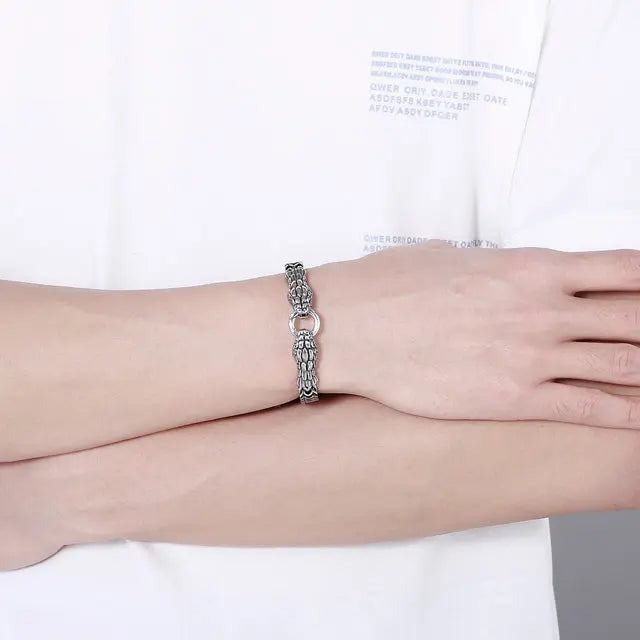 Jörmungand Bracelet - Viking Heritage Store